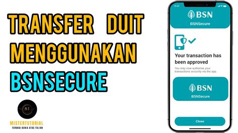 Cara Transfer Duit Bsn Menggunakan Bsnsecure Youtube