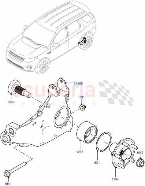 Rear Knuckle And Hub Halewood UK V TOKH999999 Parts For Land