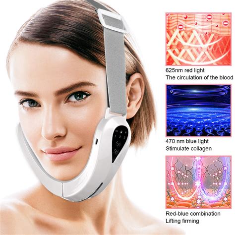 Facial Lifting Device Led Photon Therapy Facial Slimming Vibration