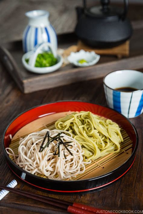 Zaru Soba Cold Soba Noodles ざるそば Just One Cookbook