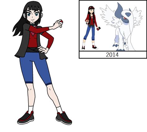 Pokemon Oc 2 Redrawn By Jennycunningham2013 On Deviantart