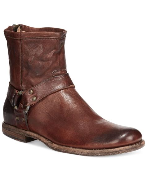 Lyst - Frye Phillip Harness Boots in Brown for Men