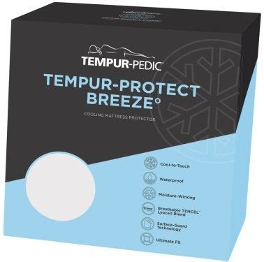 Tempur-Pedic® Tempur-Protect® Breeze King Mattress Protector | Comfort ...