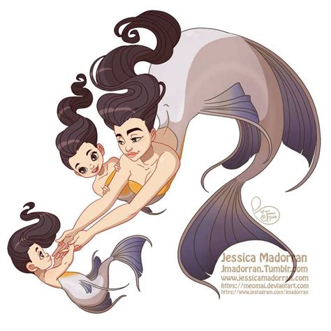 Mermay Day Angelfish Mermaid By Meomai Mermaid Drawings Mermaid