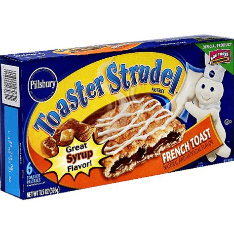 Pillsbury Toaster Strudel Pastries French Toast Frozen Foods