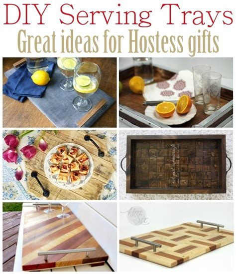 DIY Serving Tray - Great ideas for Hostess Gifts - Sawdust Girl®