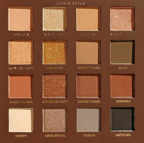 Life N Style Nabla Side By Side Nude Palette Swatch Comparazioni E