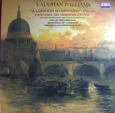 Vaughan Williams Hallé Orchestra Sinfonia Of London Sir John