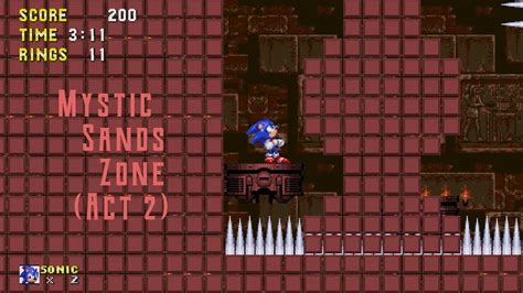 Mystic Sands Zone Act 2 Music Classic Sonic Simulator Breach