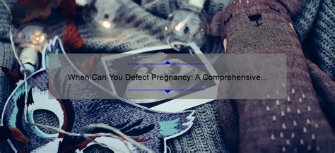 When Can You Detect Pregnancy A Comprehensive Guide Grandrapidsobgyn