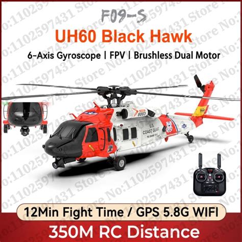 Yxznrc F S Uh Rc Helicopter Model G Axis Gyro Gps Optical Flow