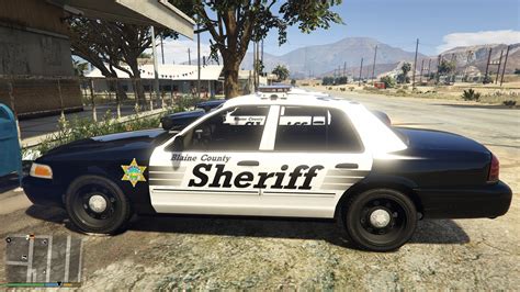 Blaine County Sheriff Vcso Livery For Vapid Victor 2k And 4k Gta5