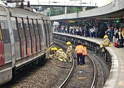 九龍塘站女子墮軌 東鐵線列車服務一度受阻｜即時新聞｜港澳｜oncc東網