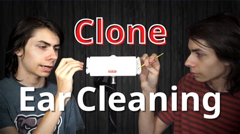 Asmr Binaural Ear Cleaning With My Clone Pt 2 👥 Let Jj15 And Jj16