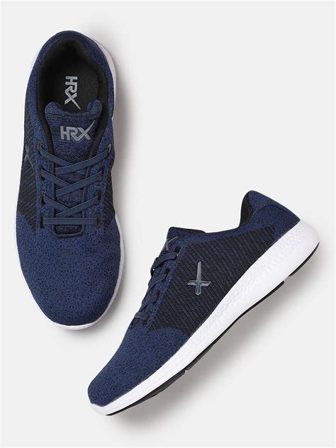 Buy Hrx By Hrithik Roshan Men Navy Blue Sneakers Casual Shoes For Men 5568898 Myntra