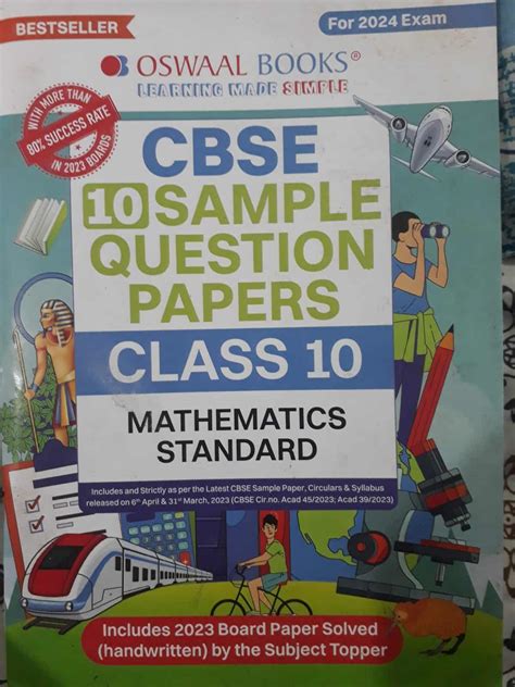 Buy Oswaal Class 10 Mathematics Standard Sample Papers Bookflow