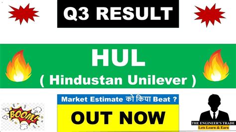 HUL Q3 Results 2024 Hindustan Unilever Q3 Results 2024 Hul Results