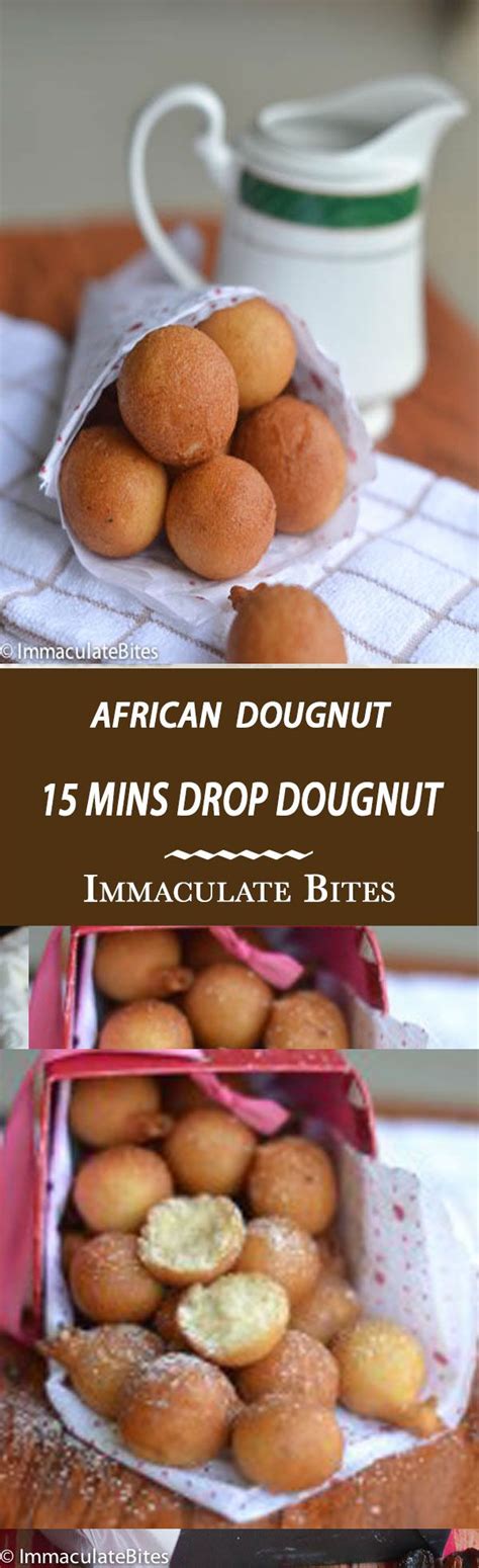 African Doughnut Drop Doughnut Immaculate Bites Drop Donut Recipe