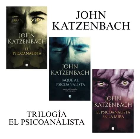 Trilogía El Psicoanálista John Katzenbach Envío gratis