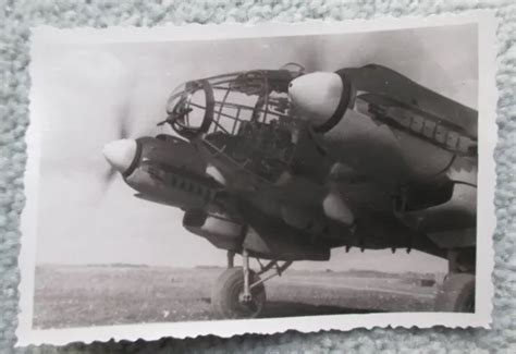 FOTO DEUTSCHEN FLUGZEUG FLIEGER Heinkel He 111 Deutsche Luftwaffe 2 Wk