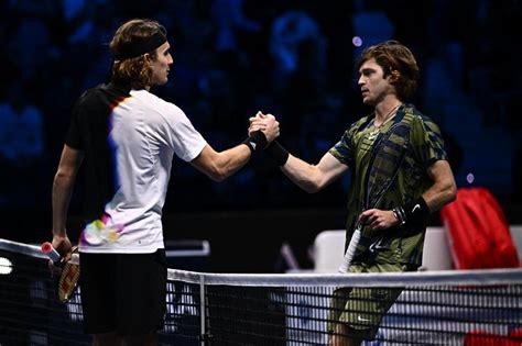 Atp Finals Rublev Batte Tsitsipas Semifinale Contro Ruud