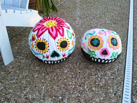 DIY Sugar Skull Pumpkins ~ SugarSkull Industries