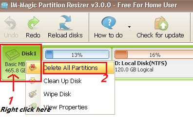 Diskpart Deleted Partition Volume Override Or Force