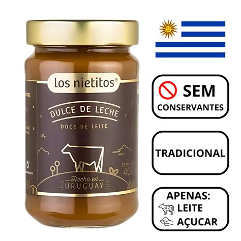 Doce De Leite Uruguaio Receita Tradicional G Los Nietitos Shopee