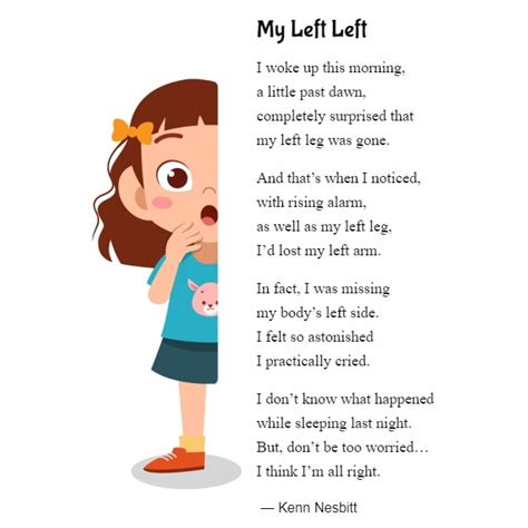 Top 170 + Funny poems for kids by kenn nesbitt - Yadbinyamin.org