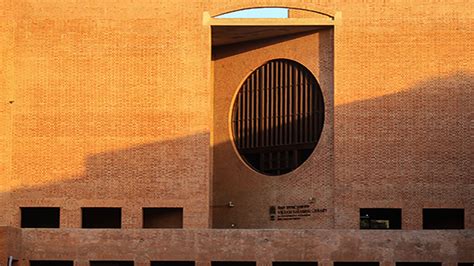 Indian Institute Of Management Ahmedabad Architecture