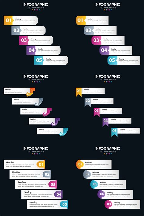 Our Vector Infographics Pack Includes A Range Of Business Themed