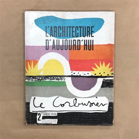 L Architecture D Aujourd Hui Hors S Rie Le Corbusier By Andr Bloc