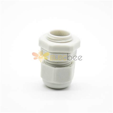 PG9 Cable Gland IP68 Nylon Threaded Connection Plastic Waterproof