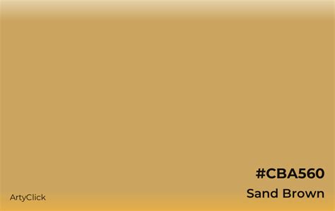 Sand Brown Color Artyclick