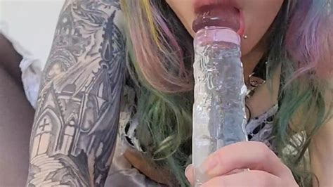 HeyLyssten Deepthroat Dildo Blowjob OnlyFans Video Leaked Influencers