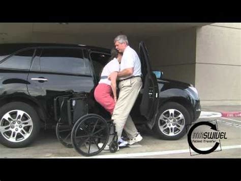 move disabled person   car