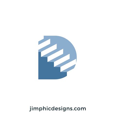 Stairs Going Up And Down Based On Your Perspective Inside A Letter D