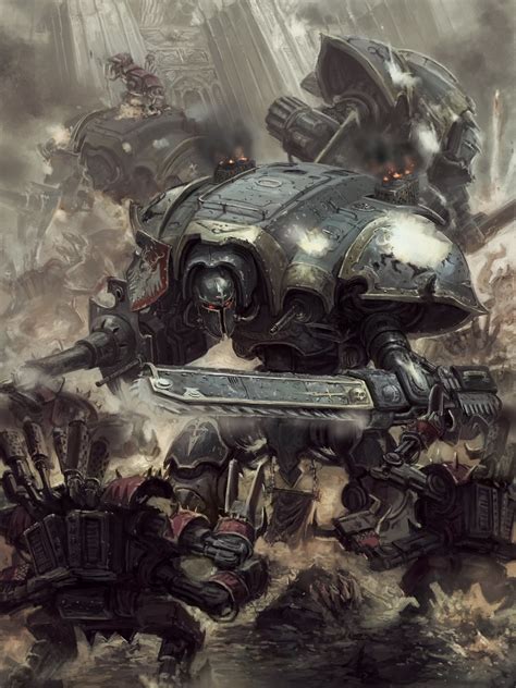 Warhammer K Artwork Knights Vs Orks