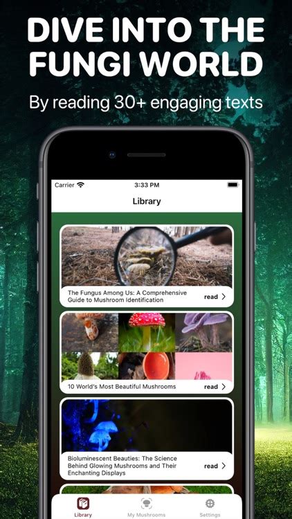 Mushroom Identifier App Fungi By Uladzislau Yanushka