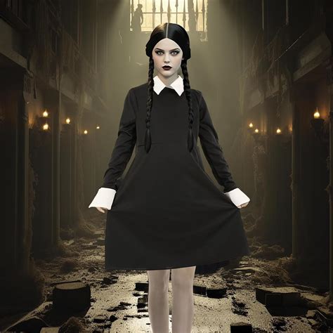 Wednesday Addams Costume Plus Size