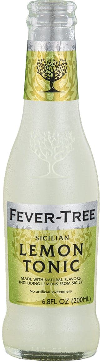 Fever Tree Lemon Tonic 4 Pack 200ml Bottle Yankee Spirits