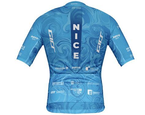 Nice M Tropole C Te D Azur D Voile Son Maillot De Cyclisme