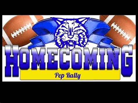 Football Homecoming Pep Rally YouTube