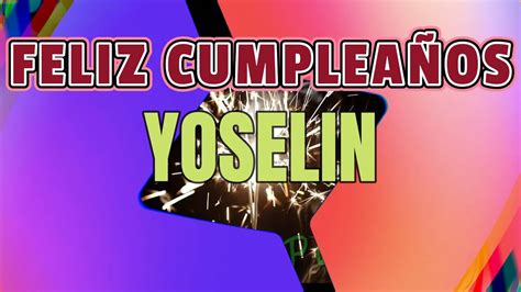 Feliz Cumpleaños Yoselin Versión Rock YouTube