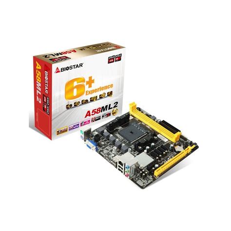 Biostar A58ML2 (FM2+, AMD A58, DDR3, SATA3, USB3)