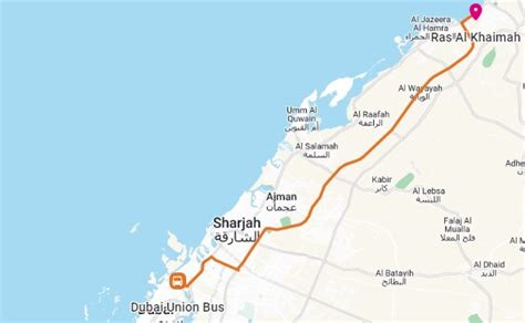 Union To Ras Al Khaimah Bus Timings Or Schedule 2024