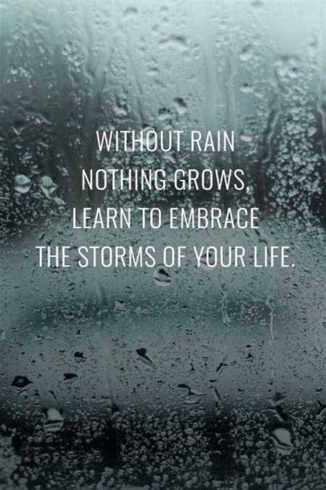 Inspirational Quotes About Life How Learn To Embrace The Storms Life Quotes Boomsumo