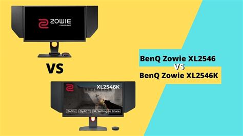 BenQ Zowie XL2546 vs XL2546K – Which One is Best?