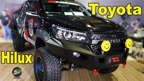 Toyota Hilux Black Custom Off Road Sports Truck November 2019 Youtube