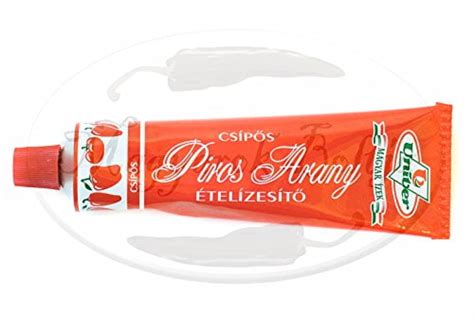 Authentic Univer Piros Arany Red Gold Hungarian Paprika Paste Hot 160g